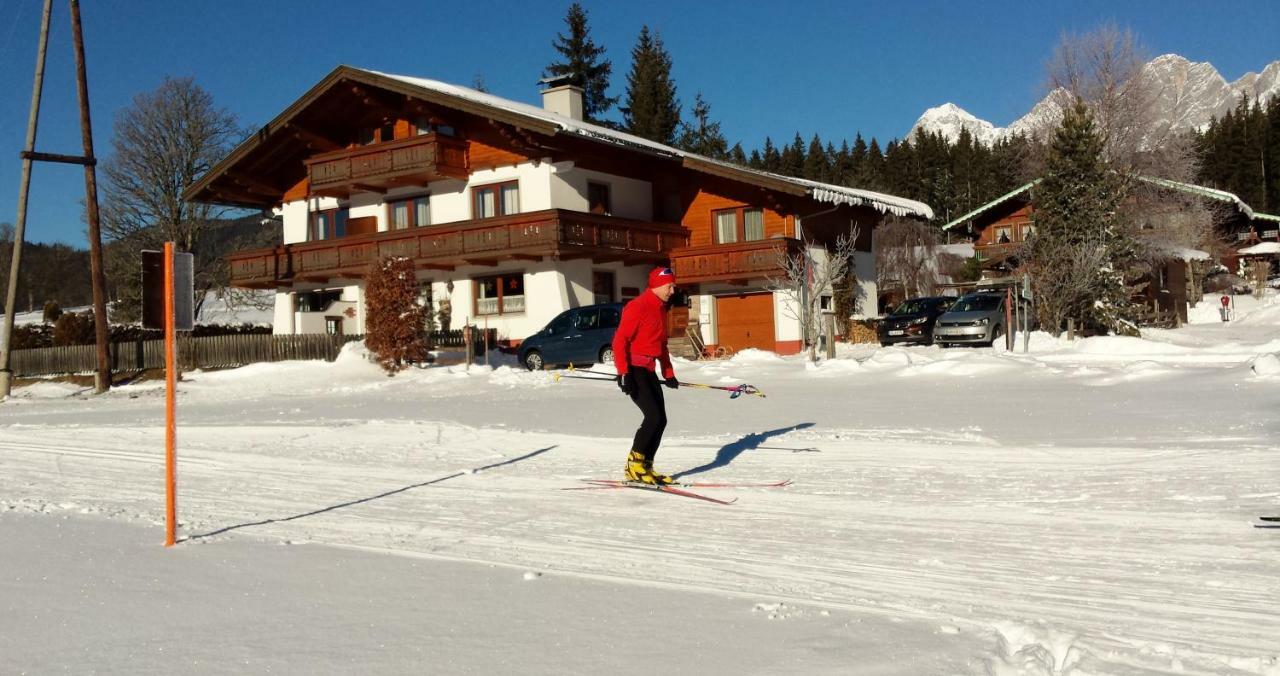 Ferienwohnung Haus Ferienglück Ramsau am Dachstein Exterior foto