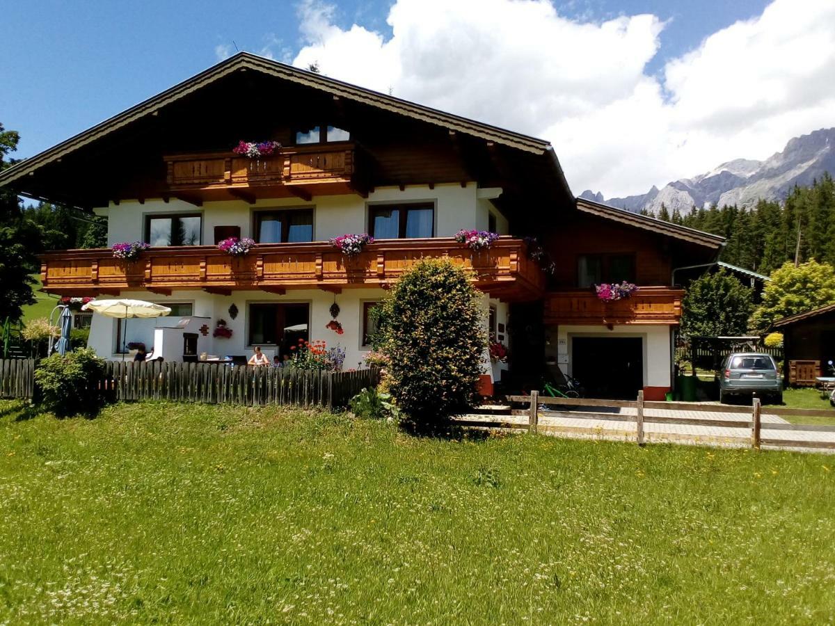 Ferienwohnung Haus Ferienglück Ramsau am Dachstein Exterior foto